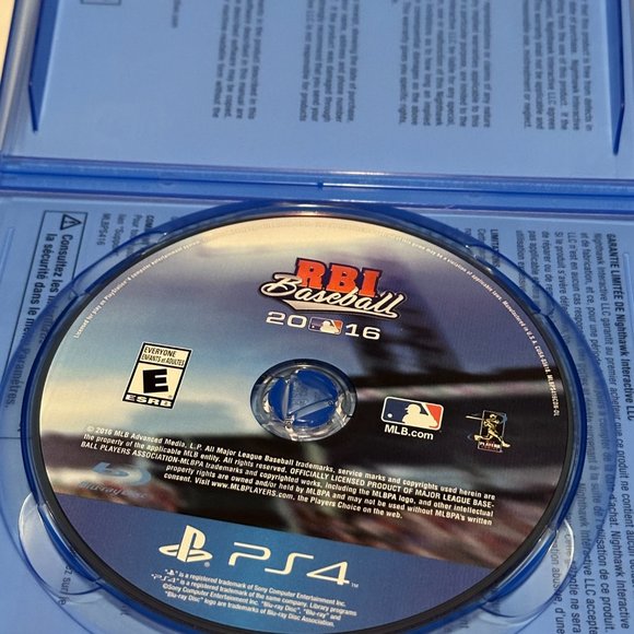 RBI Baseball 2016 Sony PS4 Playstationn 4 Complete in Box - Picture 3 of 3